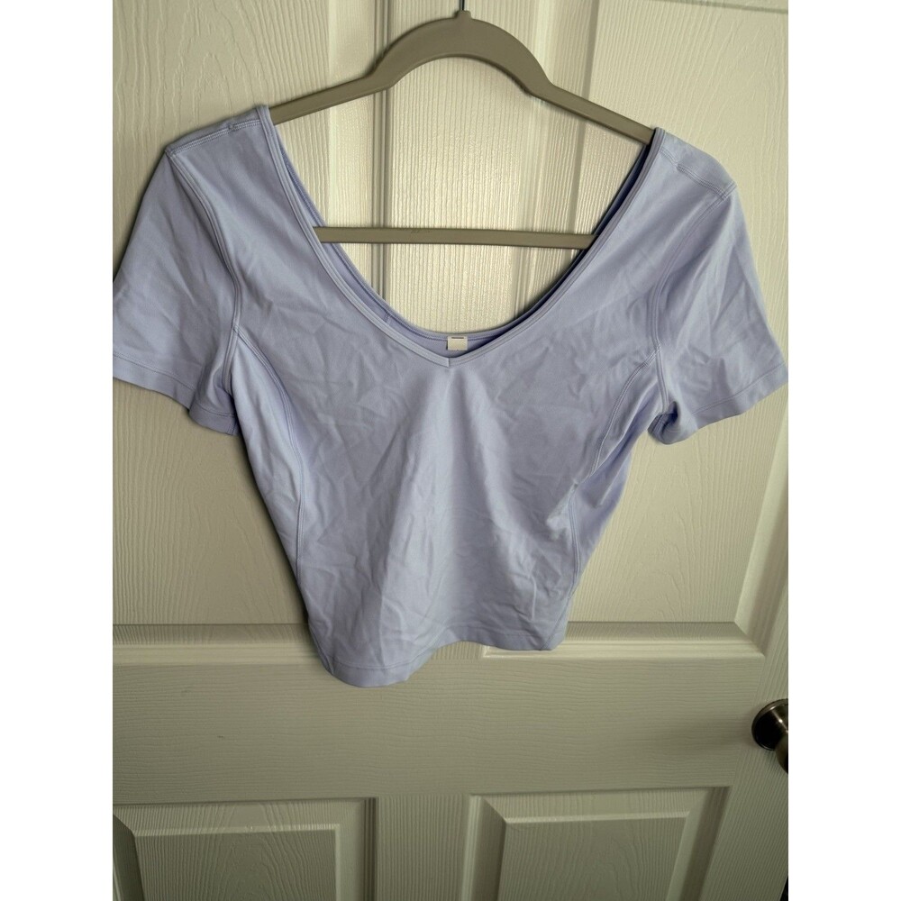Lululemon Align Tank Top Purple Womens Size 2 Running Yoga Pilates Workout Gym
